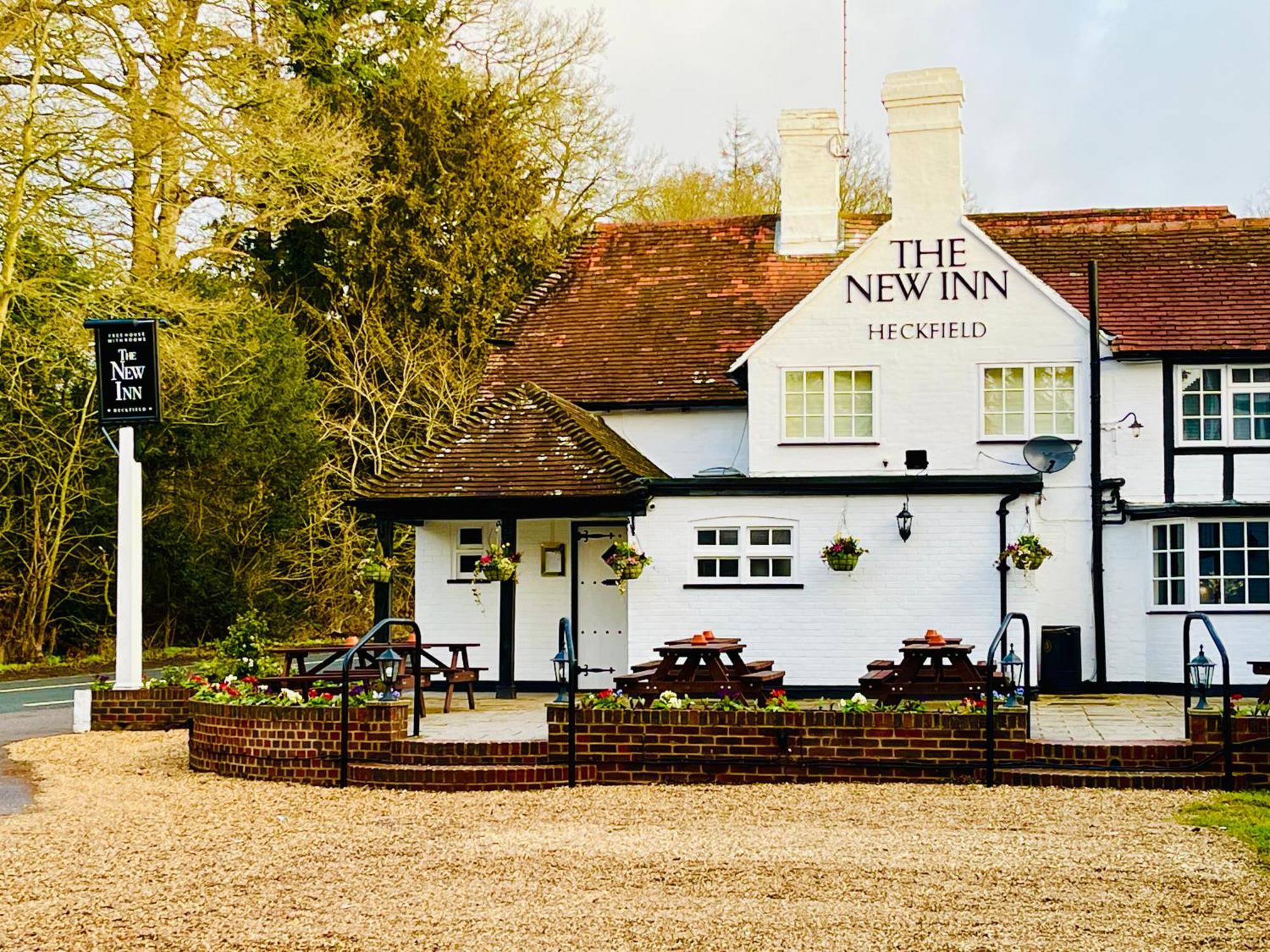 The New Inn Heckfield Hook  Exterior foto