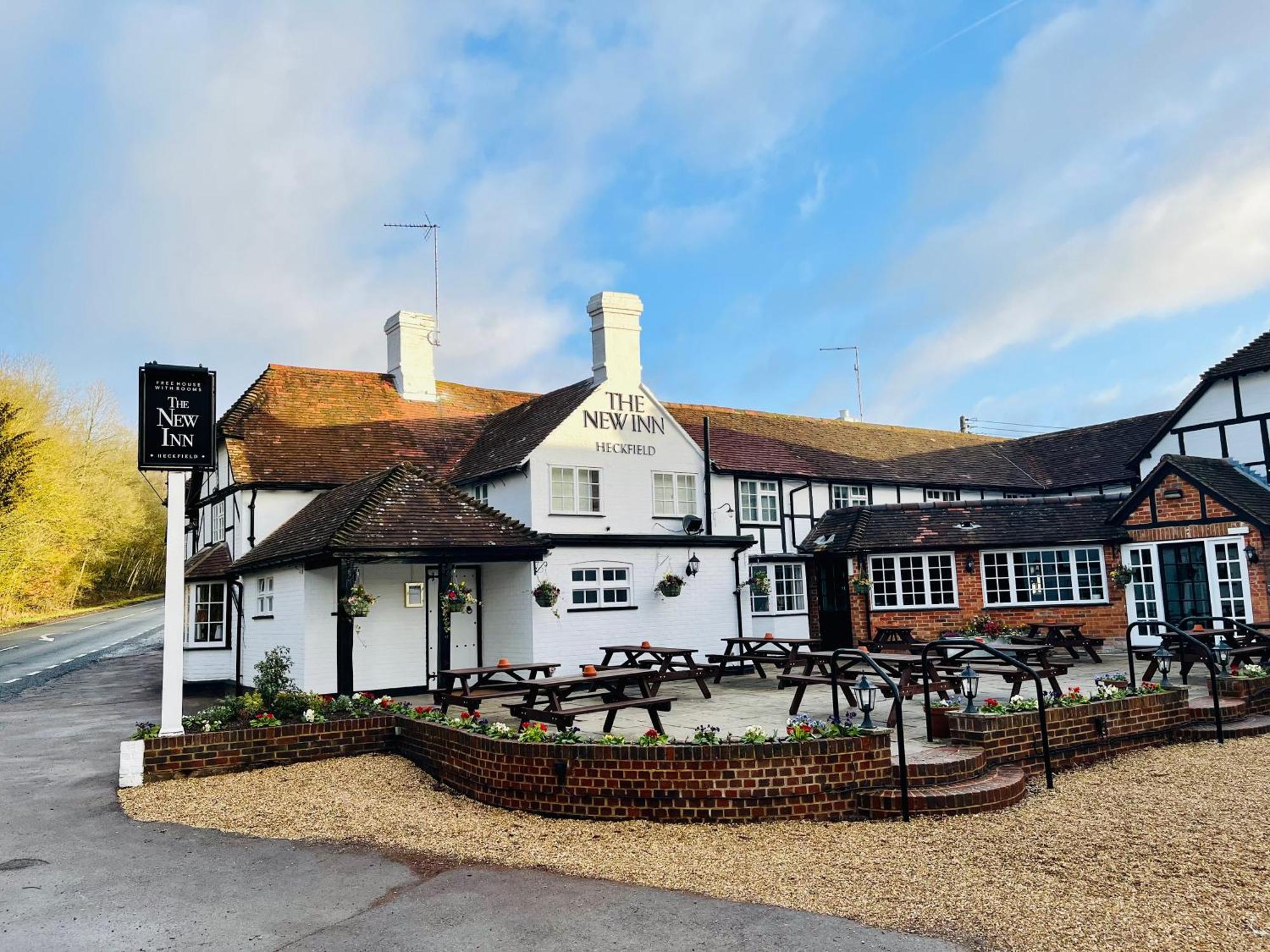The New Inn Heckfield Hook  Exterior foto